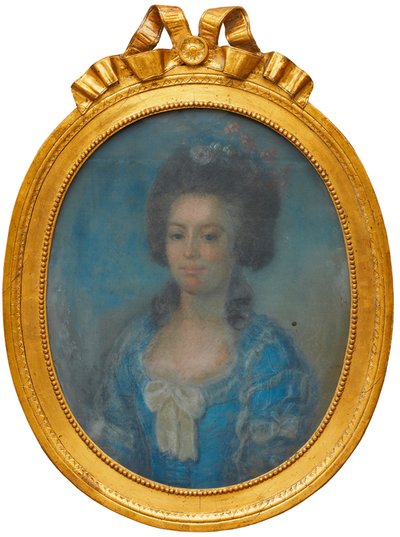 Retrato de Ulrika af Sillén (1759–1791) de Unbekannt Unbekannt